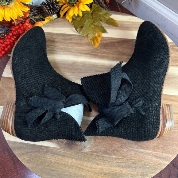 L34 Linden Women's Comfy Leather Winter Booties Sz 40EU / 9-9.5US in Black - Picture 7 of 11